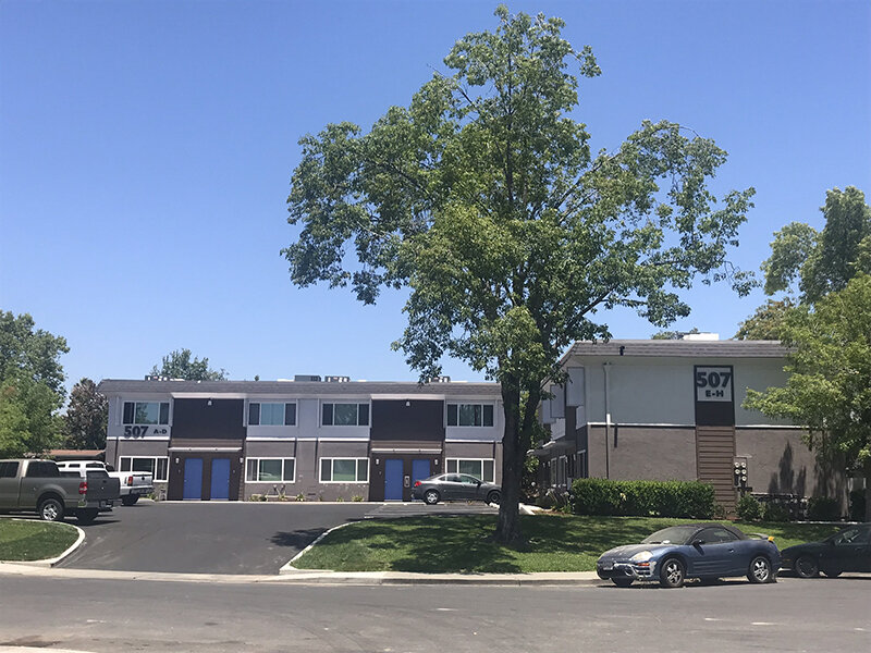 Apartment Parking Lot | Meadows Holly