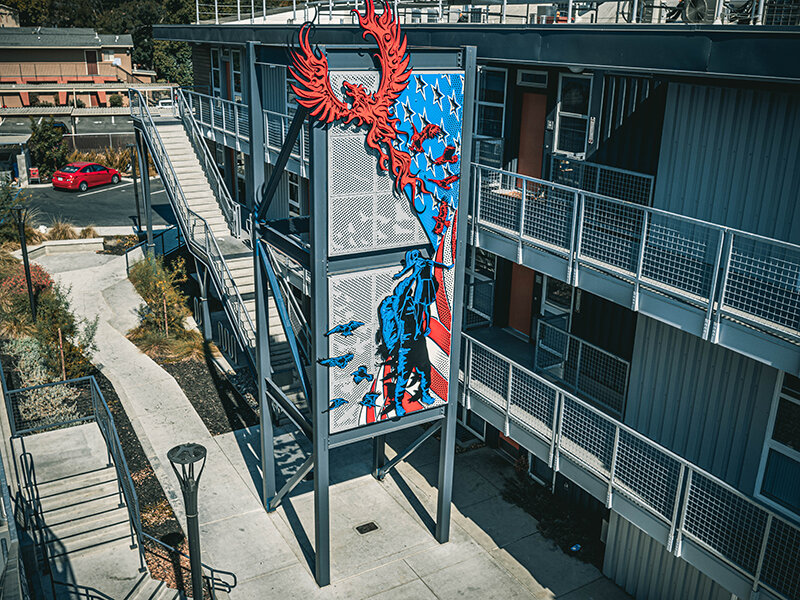 Veteran Support Monument | Rocky Hill Apartments