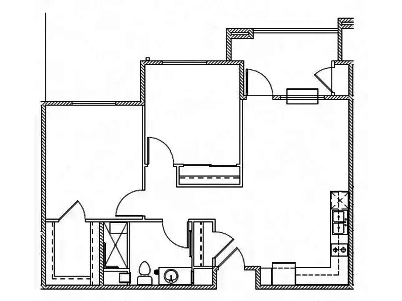 Huntington Apartments Floor Plan Pine