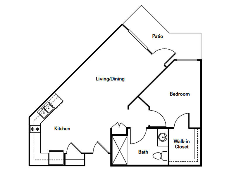 Huntington Apartments Floor Plan Cypress