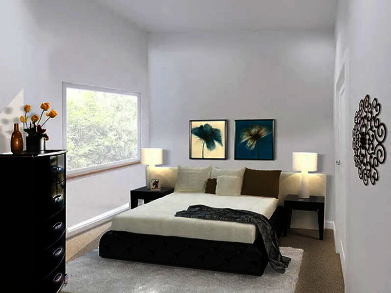 Bedroom | Huntington Apartments in Morgan Hill, CA