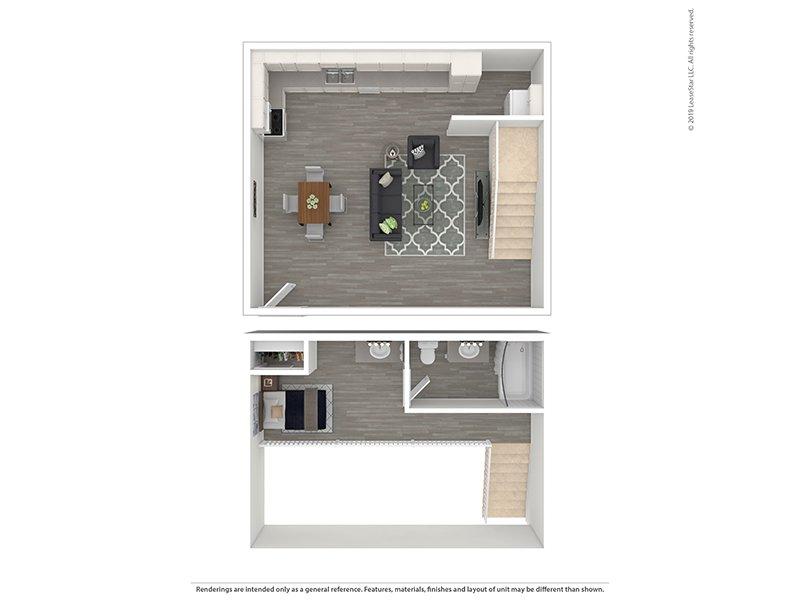 The Incline Apartments Floor Plan Loft