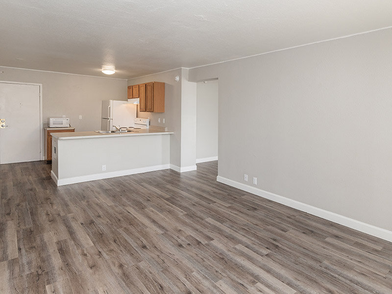 1x1 Kitchen with Wood Flooring | The Incline