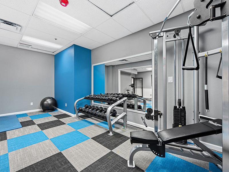 Fitness Center | The Incline Apartments