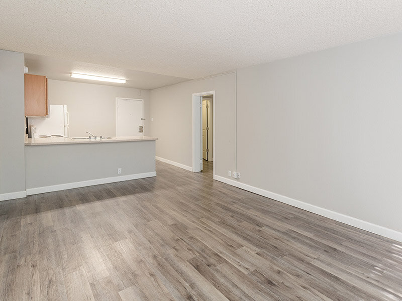 2x2 Kitchen with Wood Flooring | The Incline