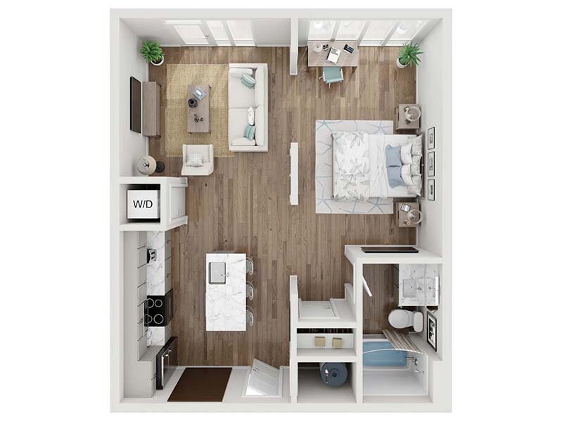 Seven02 Main Apartments Floor Plan Oxygen Max