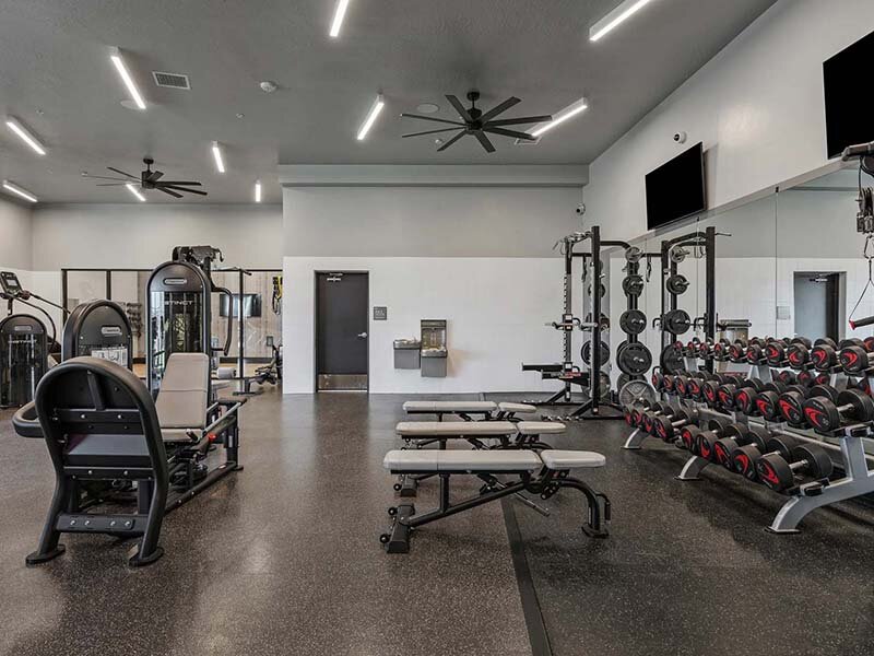 Gym | SevenO2 Main Apartments