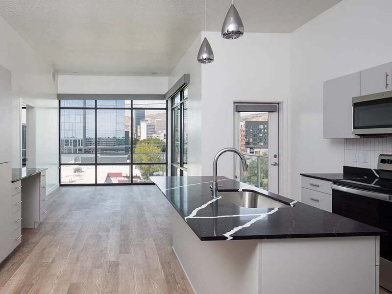 Kitchen and Living Room | Seven02 Main