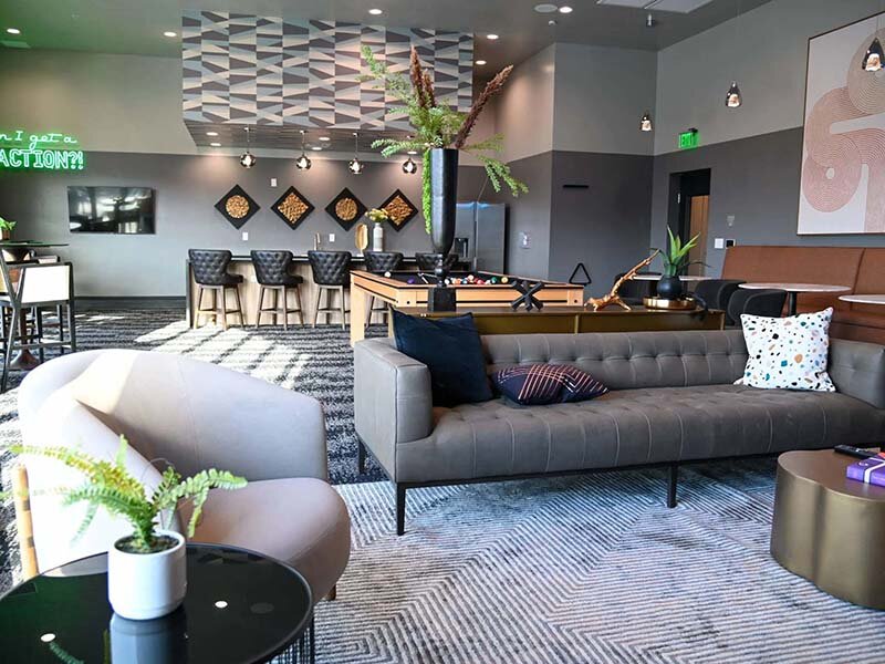 Clubhouse Lounge | SevenO2 Main Apartments