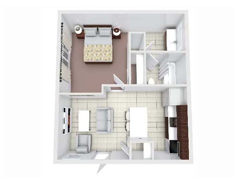 Avia Lofts at Founders Road Floor Plan 1 Bed 1 Bath