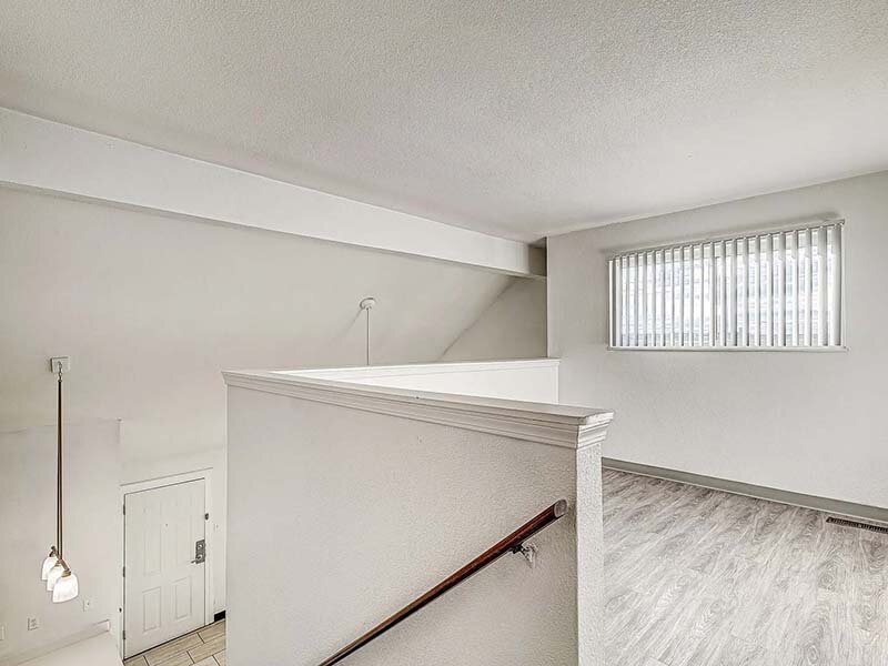 Apartment Loft with Stairwell and Window | Avia Lofts at Founders Road