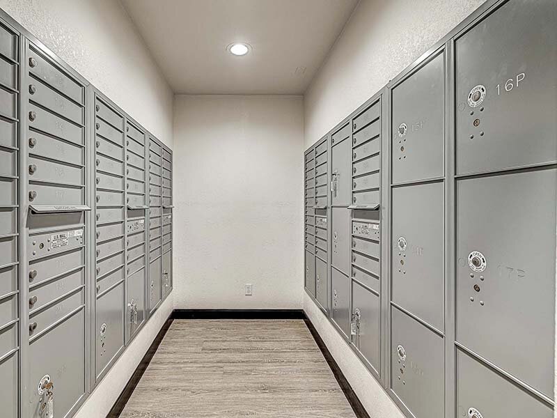 Community Parcel Lockers | Avia Lofts at Founders Road