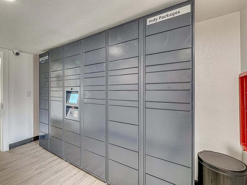 Community Parcel Mail Area | Avia Lofts at Founders Road