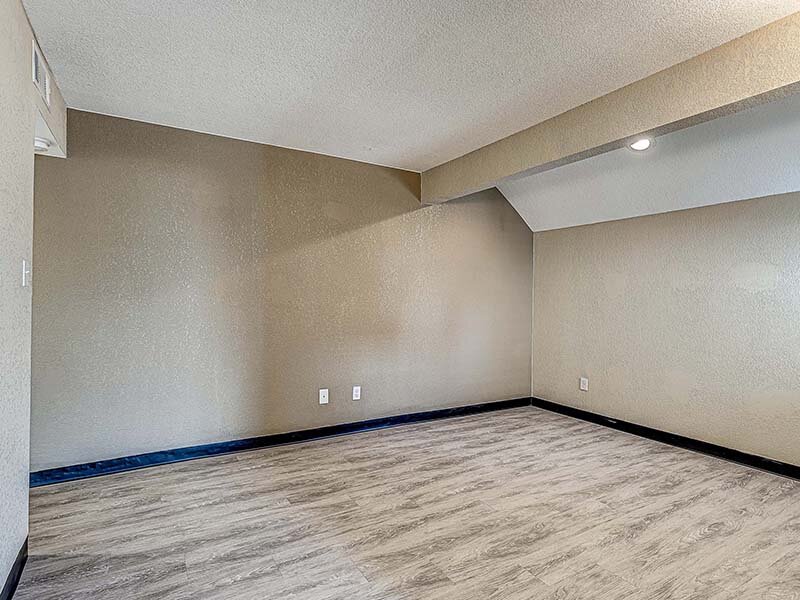 Apartment Bedroom with Outlets and Ceiling Light | Avia Lofts at Founders Road