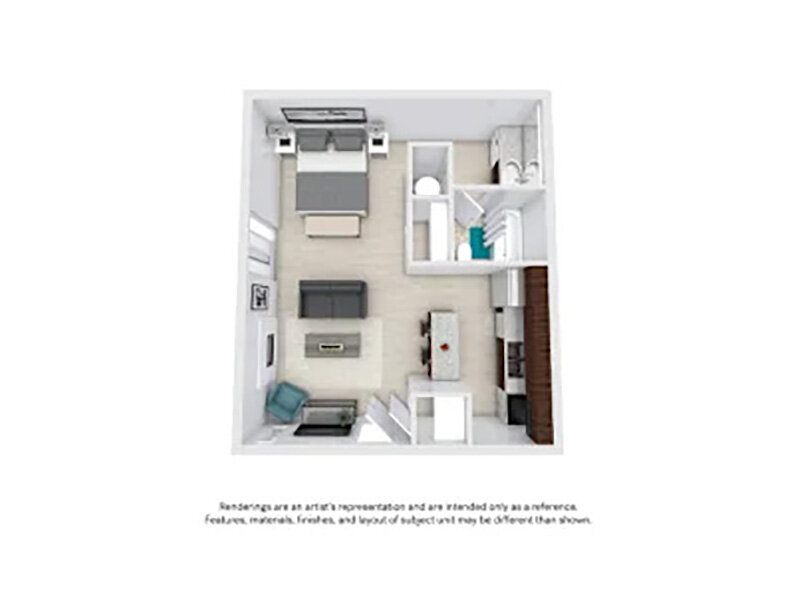 Avia at 110th St Apartments Floor Plan Studio