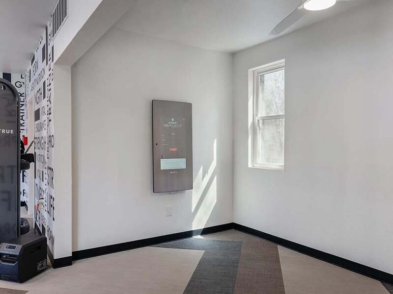 Community Fitness Mirror with Window | Avia on College Boulevard