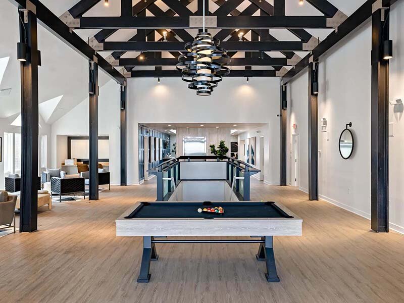 Community Clubhouse with Gaming Table | Avia on College Boulevard