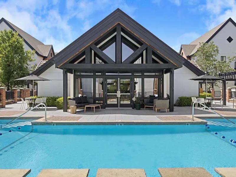 Outdoor Swimming Pool with Views of Apartment Property | Avia on College Boulevard