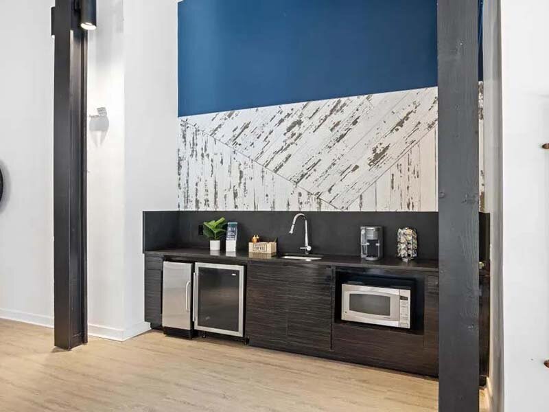 Community Kitchen with Coffee Bar | Avia on College Boulevard