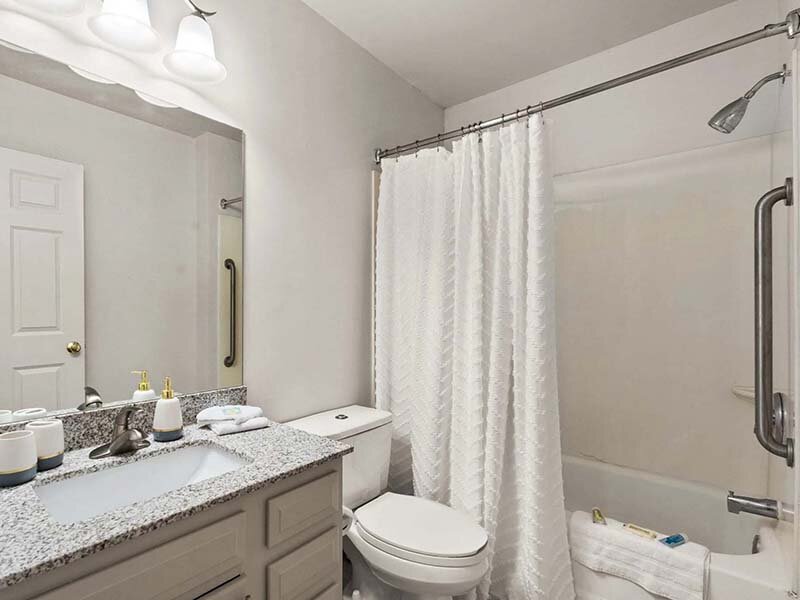 Bathroom with Shower/Tub | Avia Lofts at North Shore