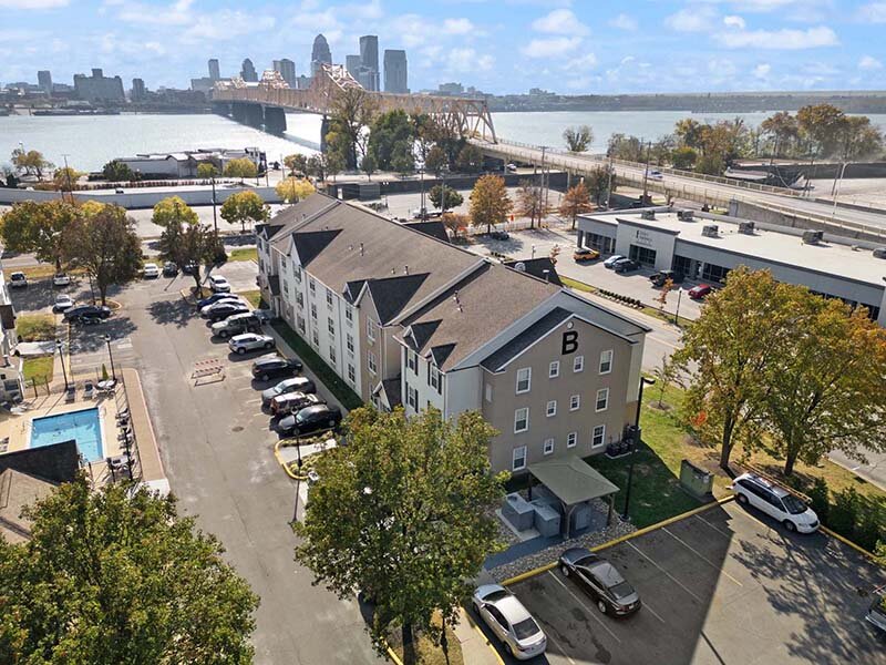 Aerial View of Apartment Complex | Avia Lofts at North Shore