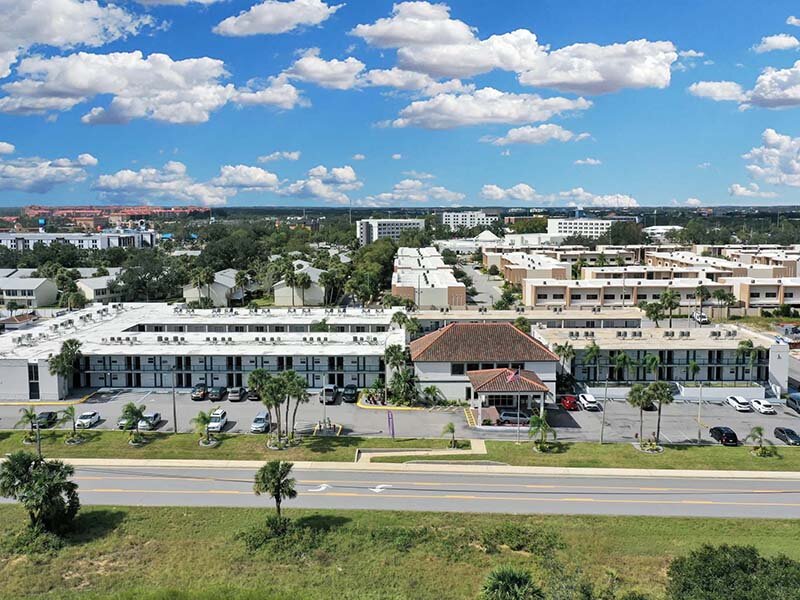 Aerial View of Apartment Property | Avia At Reedy Creek