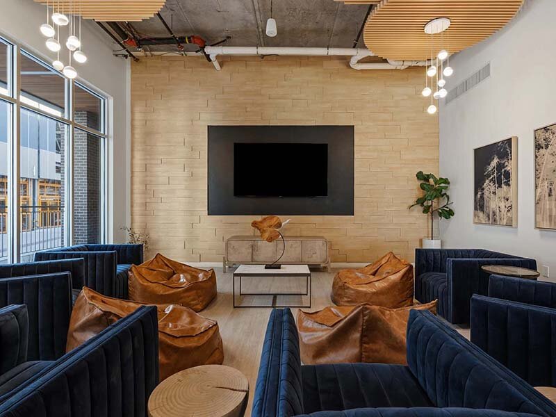 Resident Lounge | Paperbox Lofts