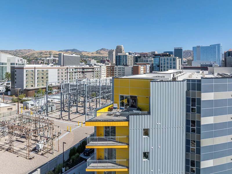 Aerial View | Paperbox Lofts