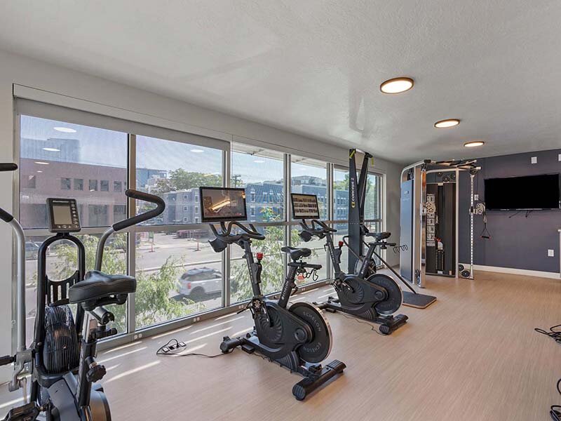 Cardio Center with Downtown Views | Paperbox Lofts