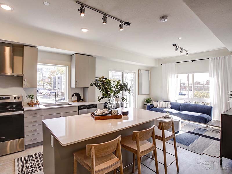 Kitchen Island | Paperbox Lofts