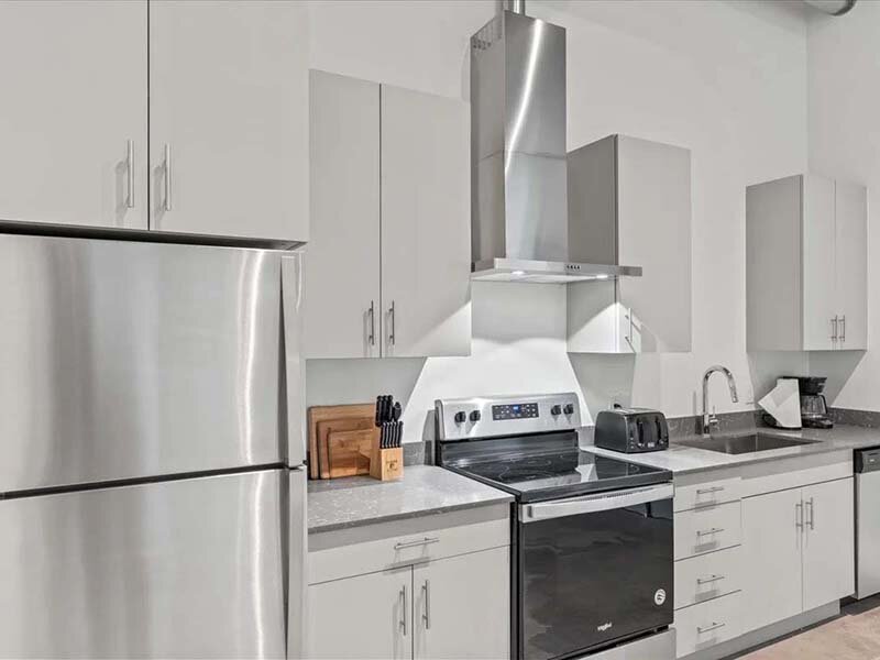 Stainless Appliances | Paperbox Lofts