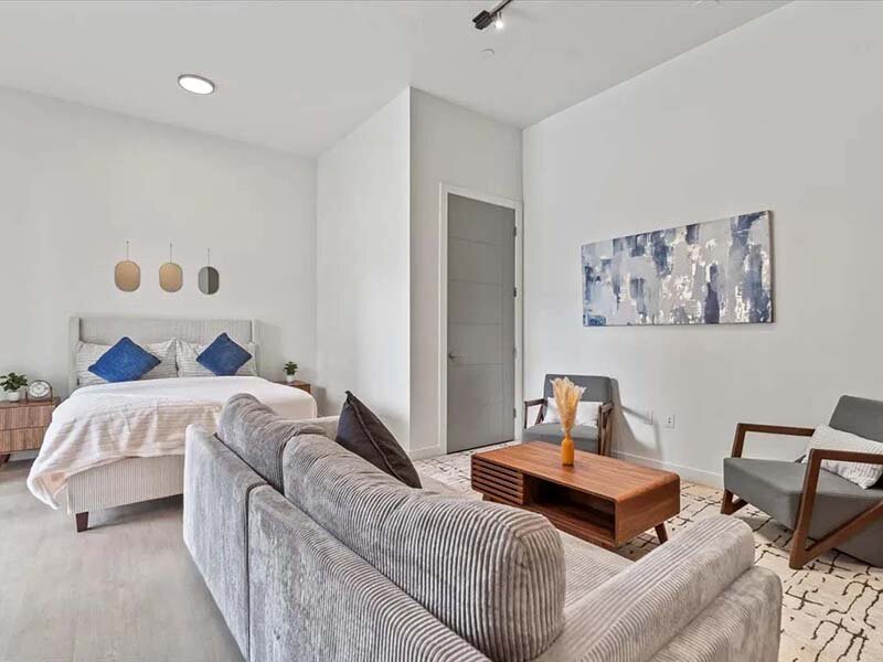 Front Room | Paperbox Lofts Apartments in Salt Lake City