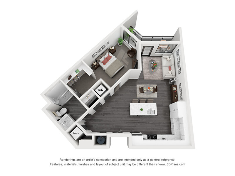 Flats at Riverwoods Floor Plan Bear Lake