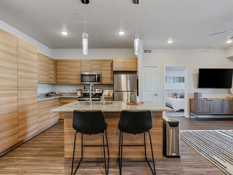 Fully Equipped Kitchen | Flats at Riverwoods