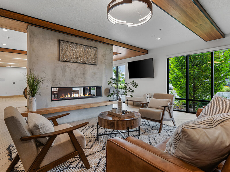Lounge | Flats at Riverwoods