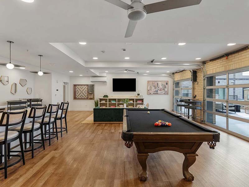 Game Room with Pool Table | The Revival
