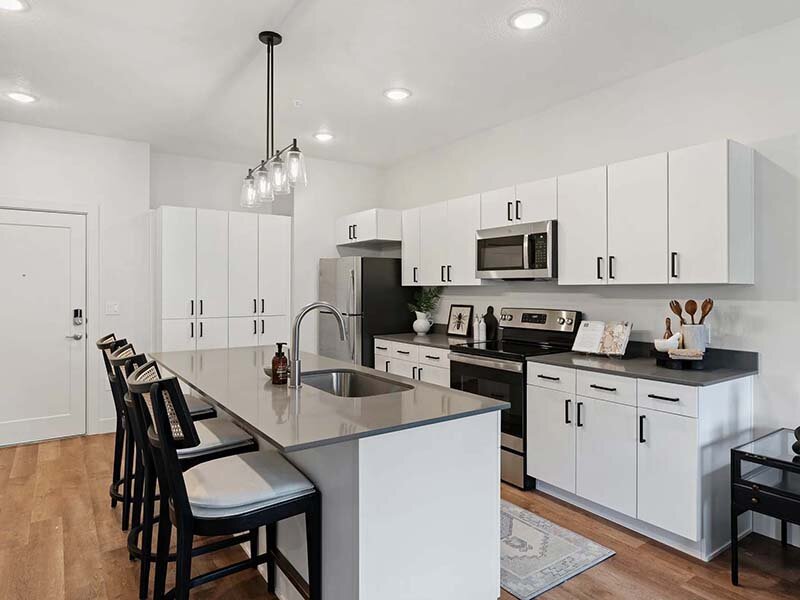 Kitchen with Prep Island | The Revival