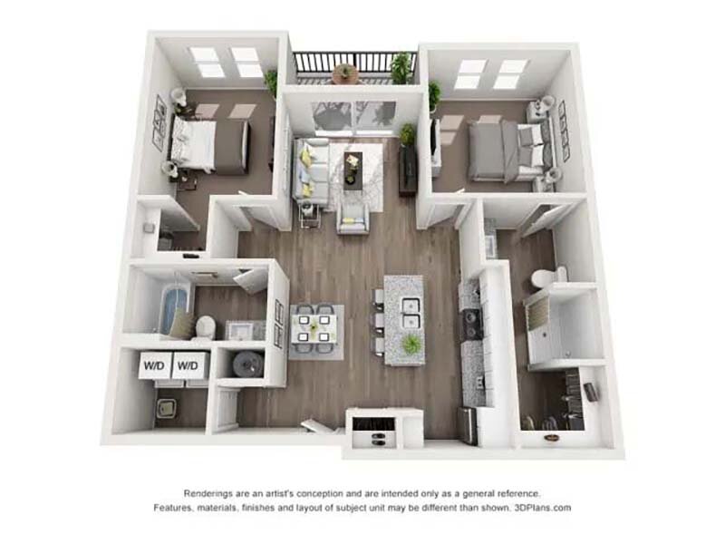 City View St. George Apartments Floor Plan The Main