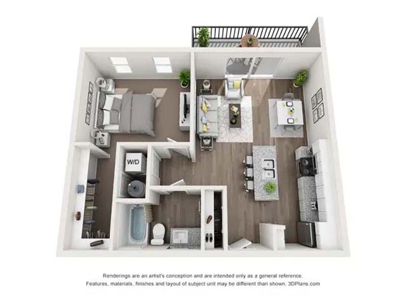 City View St. George Apartments Floor Plan The Heritage