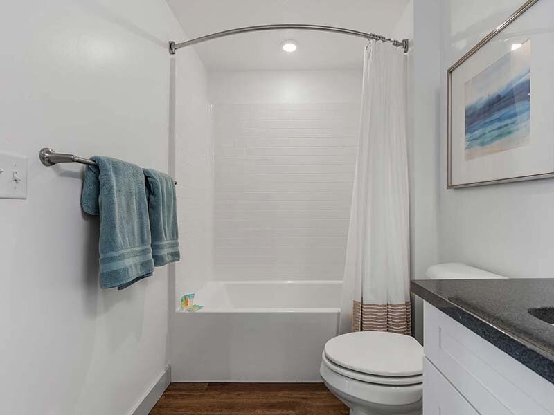 Bathroom with Tub and Shower | City View St. George