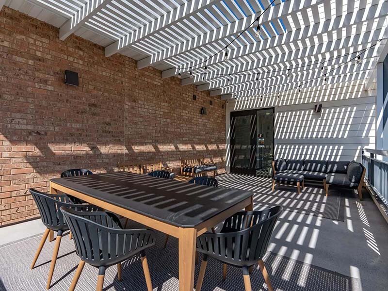 Community Pavilion with Seating and Table | City View St. George