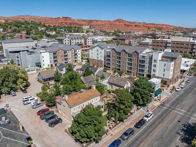 Exterior View of Apartment Property | City View St. George