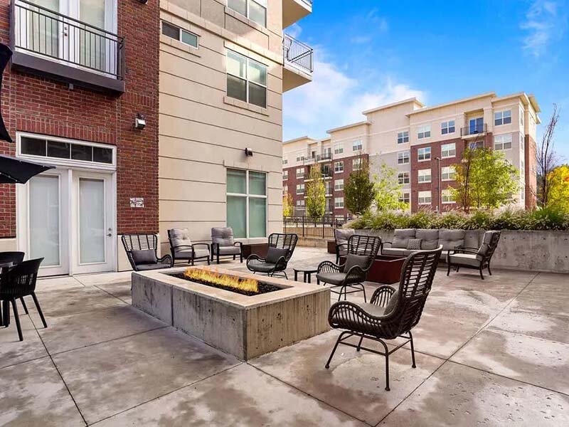 Community Outdoor Firepit with Seating | 200 City View