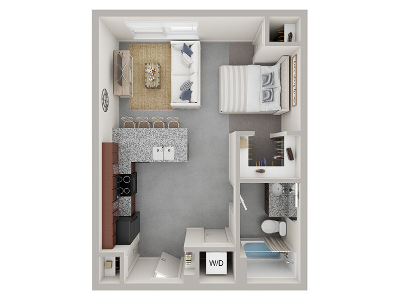 Wilmington Flats Floor Plan The Ash