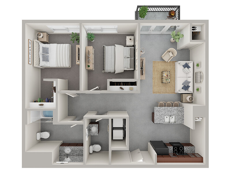 Wilmington Flats Floor Plan The Maple