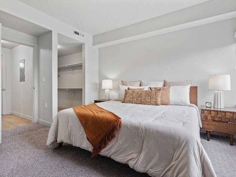 Bedroom & Closet Space | Wilmington Flats