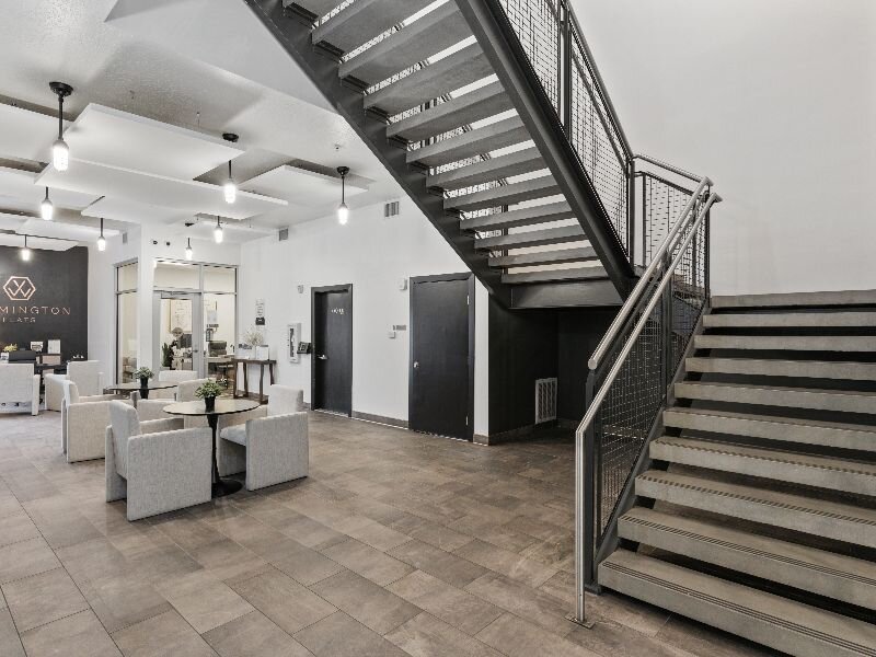 Lobby Stairs | Wilmington Flats