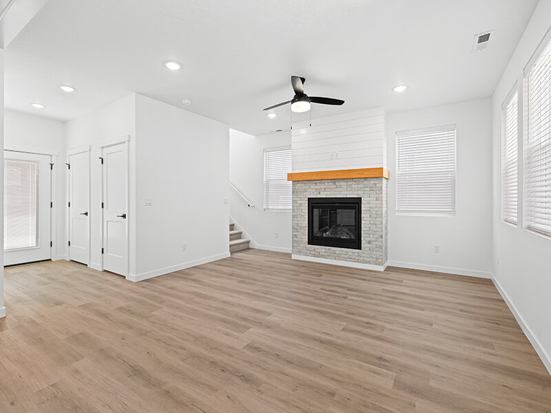 Front Room with Fire Place | Alante Spring Run