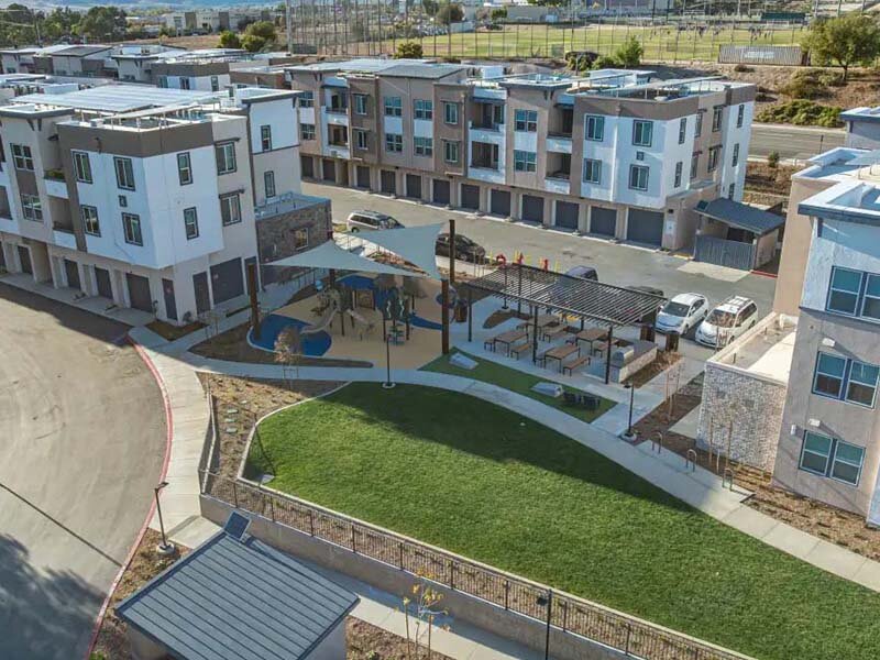 Exterior Apartment View | Monamos Terrace
