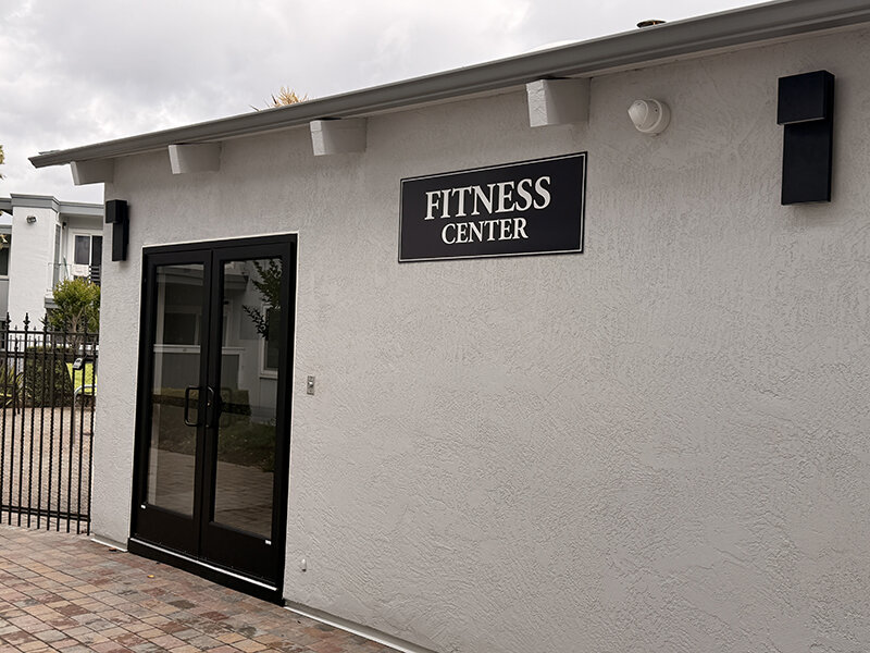 Entrance to Apartment Fitness Center | Pentagon